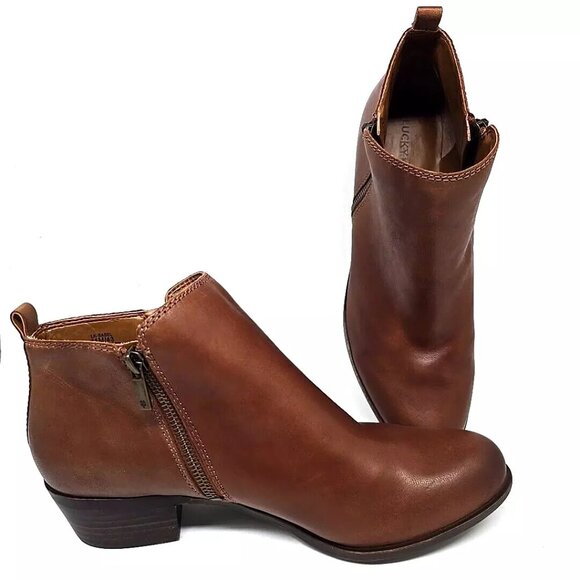 Lucky Brand Shoes - Lucky Brand Brown Ankle Boots